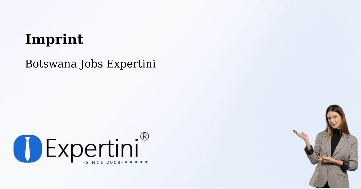 Imprint – Botswana - Botswana Jobs Expertini